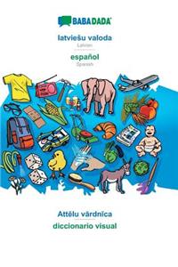 Babadada, Latviesu Valoda - Español, Attēlu Vārdnīca - Diccionario Visual
