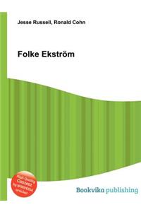 Folke Ekstrom