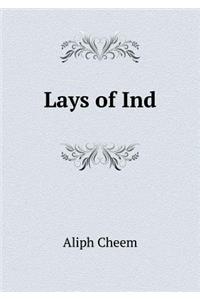 Lays of Ind
