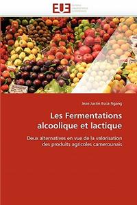 Les Fermentations Alcoolique Et Lactique