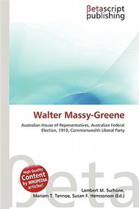 Walter Massy-Greene