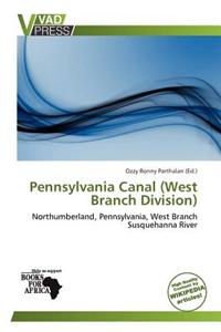 Pennsylvania Canal (West Branch Division)