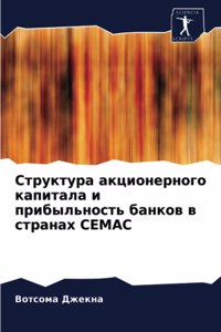 Структура акционерного капитала и прибыл