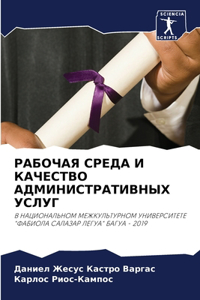 РАБОЧАЯ СРЕДА И КАЧЕСТВО АДМИНИСТРАТИВНЫ