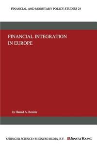 Financial Integration in Europe