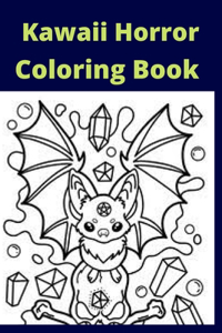 Kawaii Horror Coloring Book