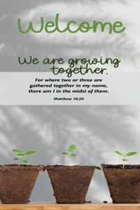 Guest Welcome Card: We Are Growing (Package of 50)