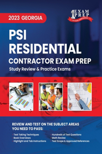 2023 Georgia PSI Residential Basic Contractor Exam Prep