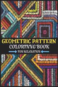 Geometric Pattern Coloring Book for Relaxation