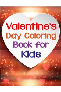 Valentines Day Coloring Book for Kids