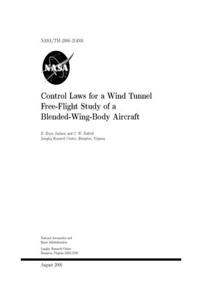 Control Laws for a Wind Tunnel Free-Flight Study of a Blended-Wing-Body Aircraft