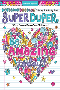 Notebook Doodles Coloring & Activity Book Super Duper