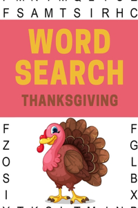 Word Search Thanksgiving