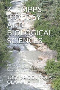 Klempps Biology and Biological Sciences