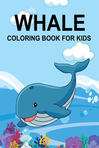 Whale Coloring Book For Kids