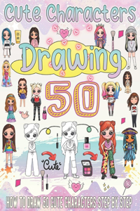 how to draw cute characters