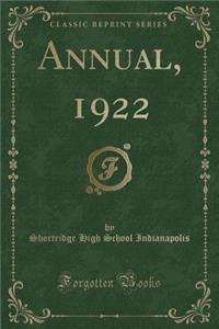 Annual, 1922 (Classic Reprint)