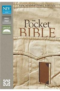 NIV, Pocket Bible, Imitation Leather, Pocket-Sized, Brown/Tan