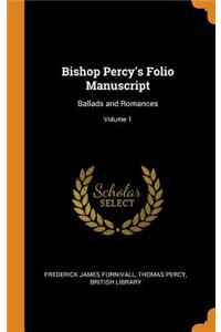 Bishop Percy's Folio Manuscript
