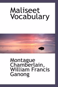 Maliseet Vocabulary