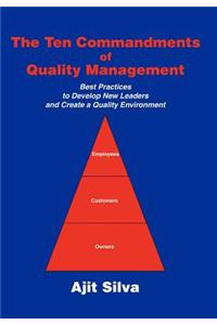 Ten Commandments of Quality Management
