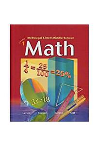 McDougal Littell Middle School Math, Course 1: Etutorial CD-ROM with Site License
