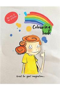 Naughty Little Giant Colouring Book