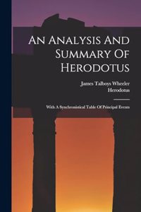 Analysis And Summary Of Herodotus