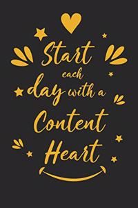 Start Each Day with a Content Heart
