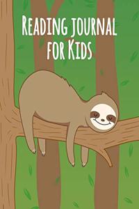 Reading Journal for Kids