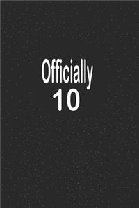officially 10