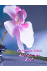 Personal Salon Appointment Book