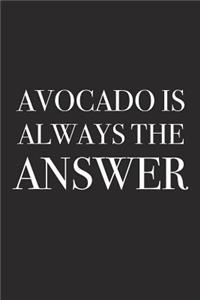 Avocado Is Always the Answer