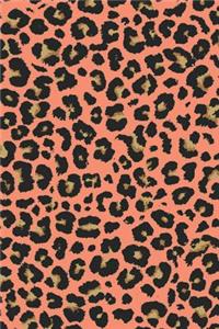Leopard Print Design Notebook