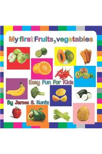 My first Fruits, Vegetables