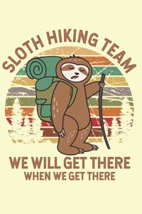 Sloth Hiking Team: Journal for Enthausiastic Hikers