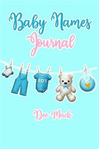 Baby Names Journal