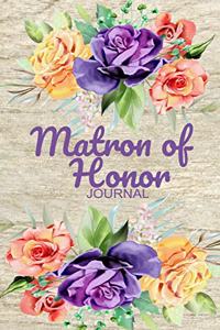 Matron of Honor journal