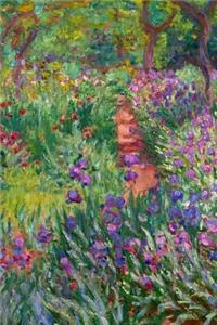 Iris Garden at Giverny by Claude Monet Journal