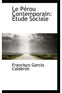 Le P Rou Contemporain: Tude Sociale