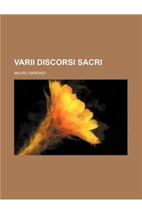 Varii Discorsi Sacri