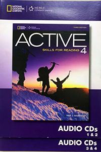 Active Skills for Reading - Level 4 - Audio CDs ( 3rd ed )