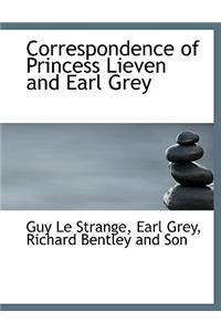 Correspondence of Princess Lieven and Earl Grey