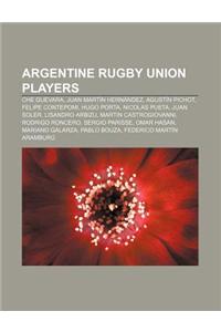 Argentine Rugby Union Players