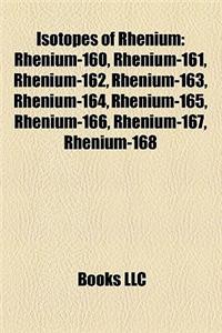 Isotopes of Rhenium