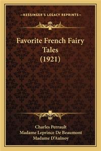 Favorite French Fairy Tales (1921)