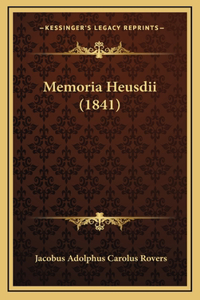 Memoria Heusdii (1841)