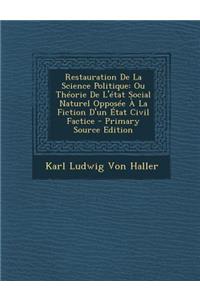 Restauration de La Science Politique