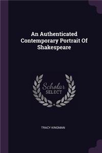 Authenticated Contemporary Portrait Of Shakespeare