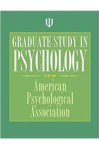 Graduate Study in Psychology